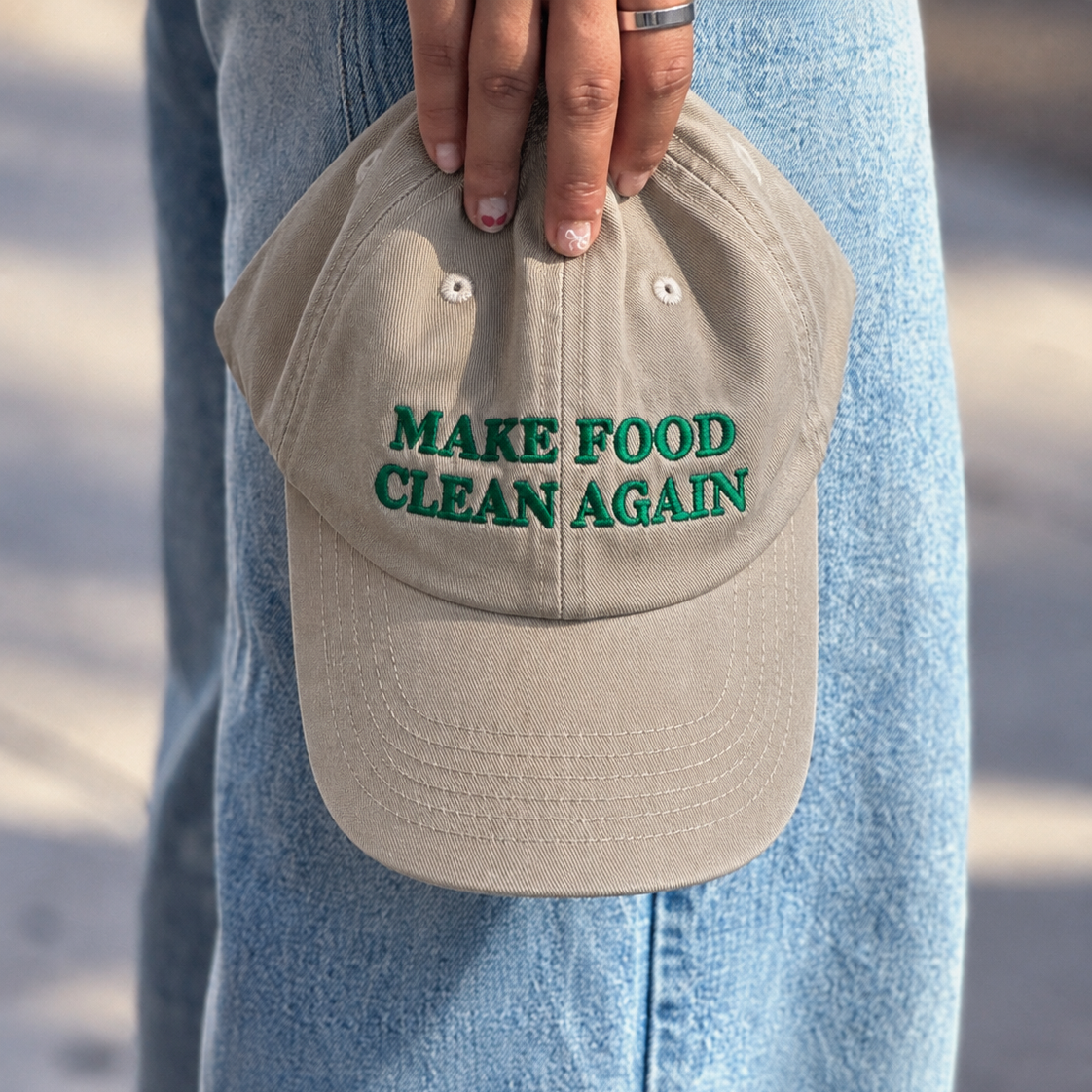 "Make Food Clean Again" unisex Cap