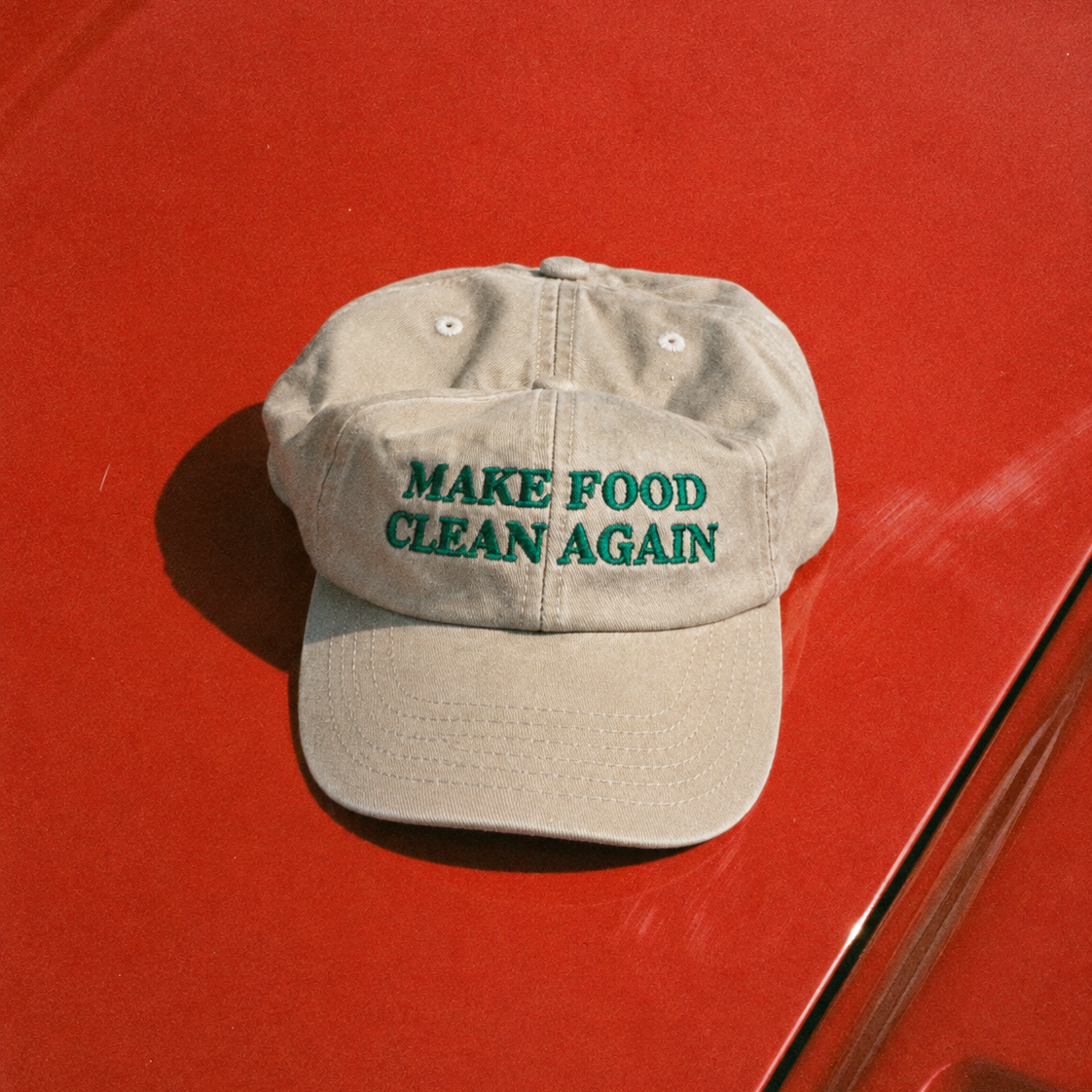 "Make Food Clean Again" unisex Cap