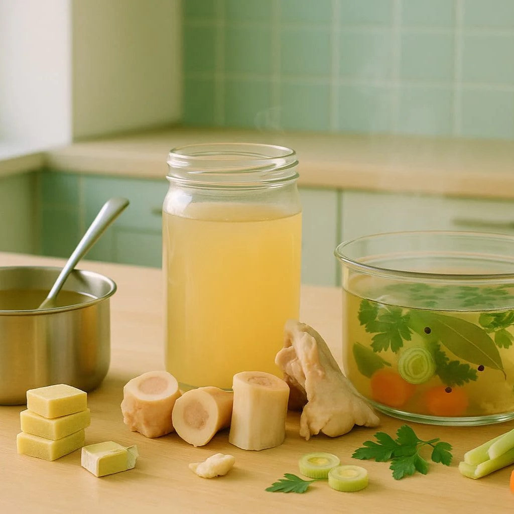 Bone broth vs bouillon og fond: Forskellen, næringen og hvornår du vælger hvad
