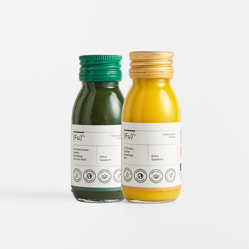 Kleine Ingwer-/Kurkuma-Shots